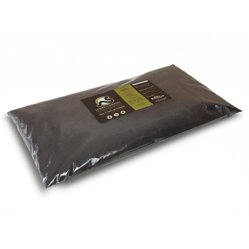 Lombri Compost - sachet de 3 kg Lombri Compost - sachet de 3 kg