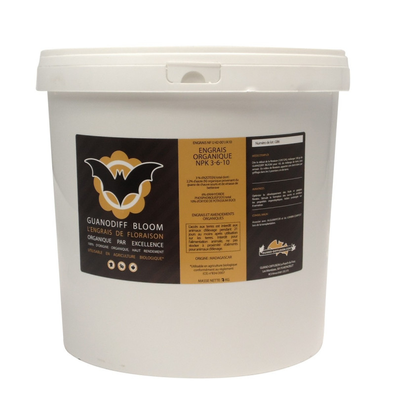Guano Bloom - Seau - GUANODIFF Guano Bloom - Seau - GUANODIFF