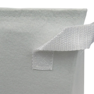 Pot textile blanc 10 litres - Texpot