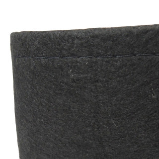 Pot textile noir 1 litre - Texpot