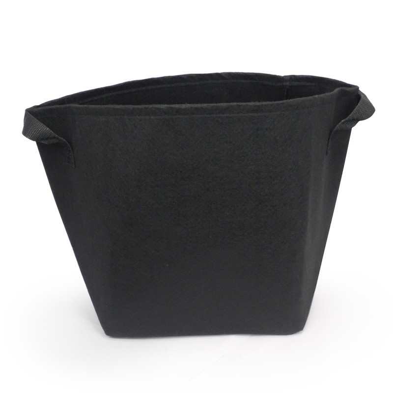 Pot textile noir 15 litres - Texpot