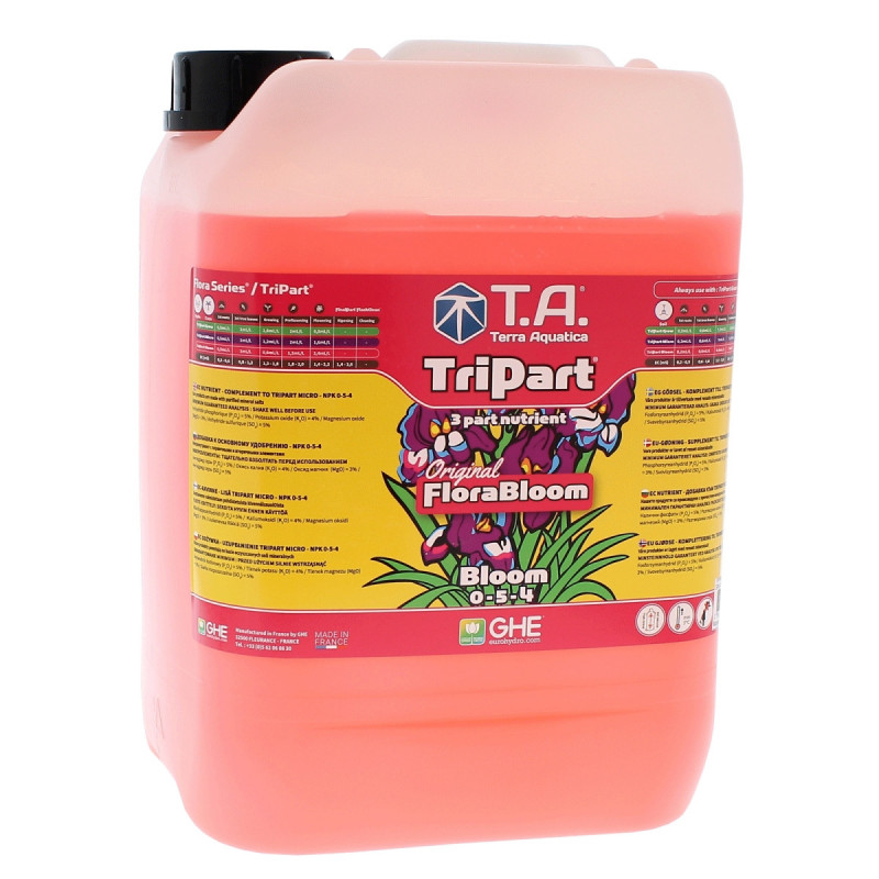 Tripart bloom terra aquatica 10 litres