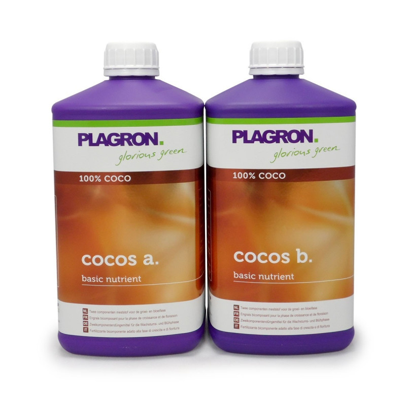 Engrais COCO Plagron - A+B - 2 x 1 litre Engrais COCO Plagron - A+B - 2 x 1 litre