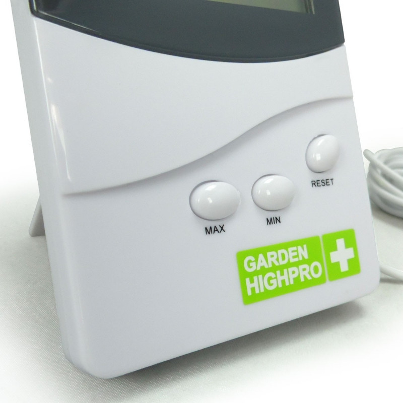 Thermo Hygromètre médium à sonde garden highpro Thermo Hygromètre médium à sonde garden highpro