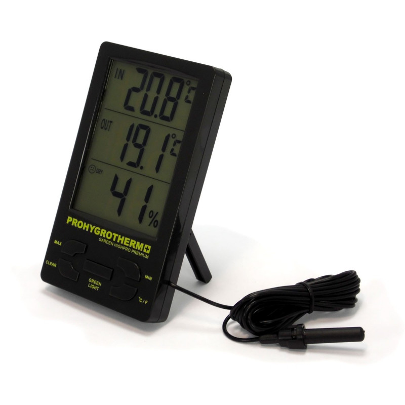 Thermo Hygromètre PRO avec sonde de température Thermo Hygromètre PRO avec sonde de température