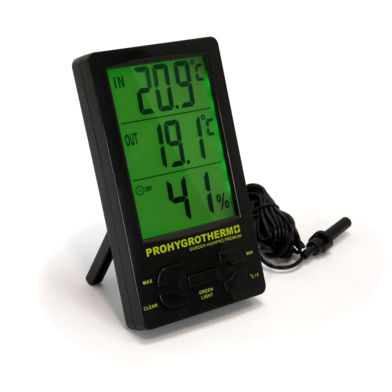 Thermo Hygromètre PRO avec sonde de température Thermo Hygromètre PRO avec sonde de température