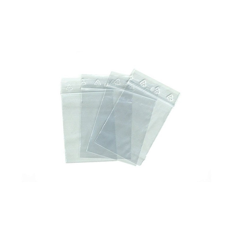 Sachet ZIP 8 x 12 cm - vendu par 100 Sachet ZIP 8 x 12 cm - vendu par 100