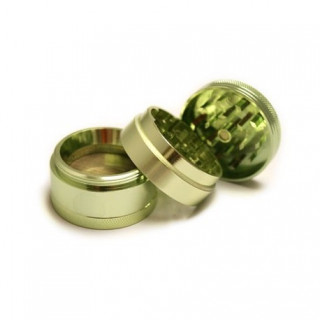 Grinder 4 parties pollinator anodisé vert Ø 40 mm