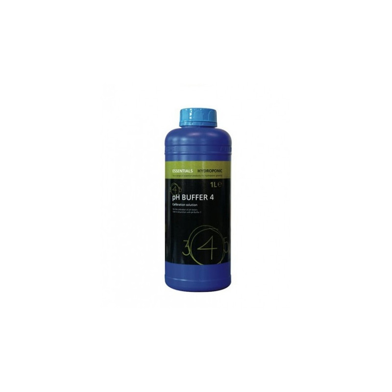 Solution étalonnage pH 4 - essentials 1 litre Solution étalonnage pH 4 - essentials 1 litre