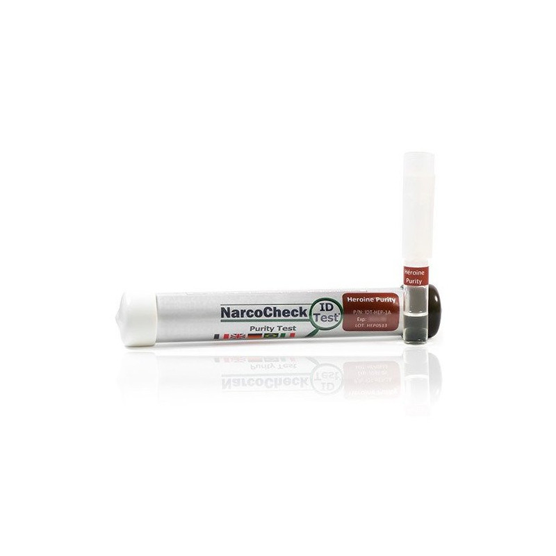 Narcochek test évaluation pureté héroïne Narcochek test évaluation pureté héroïne