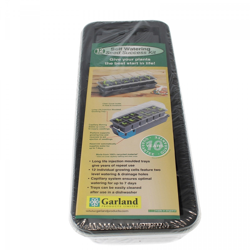 Kit germination graines et semis 12 plantes Garland Kit germination graines et semis 12 plantes Garland