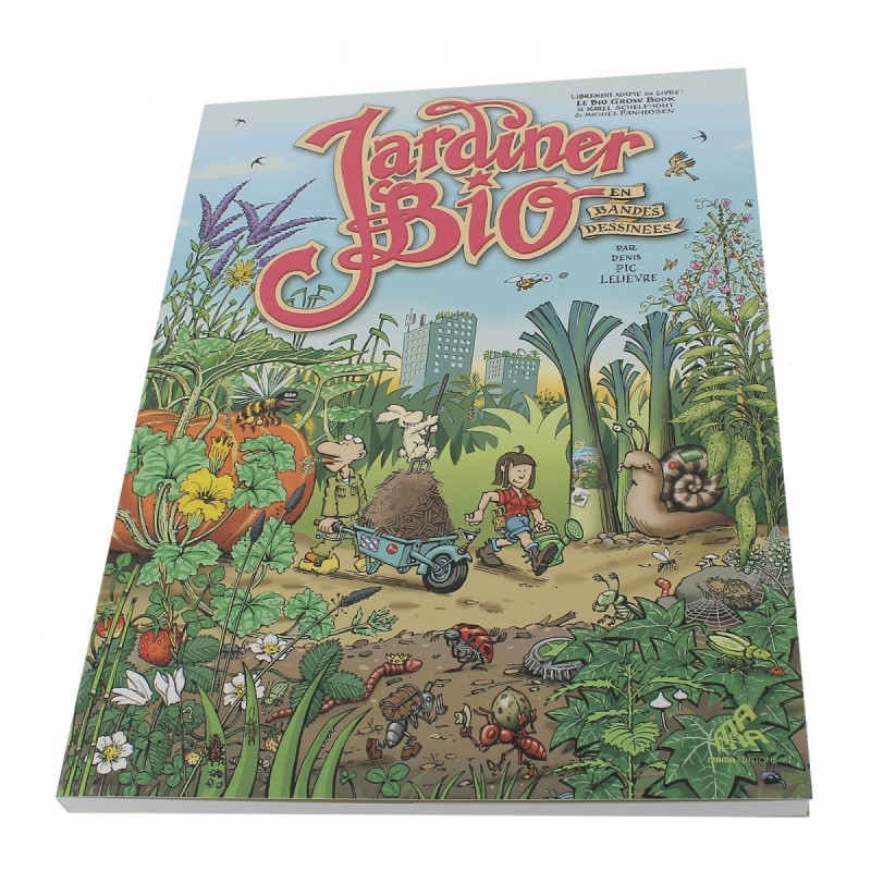 Jardiner bio en BD mama éditions