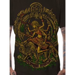 T-shirt durga mata olive paradise seeds taille M