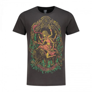 T-shirt durga mata dark brown paradise seeds taille L
