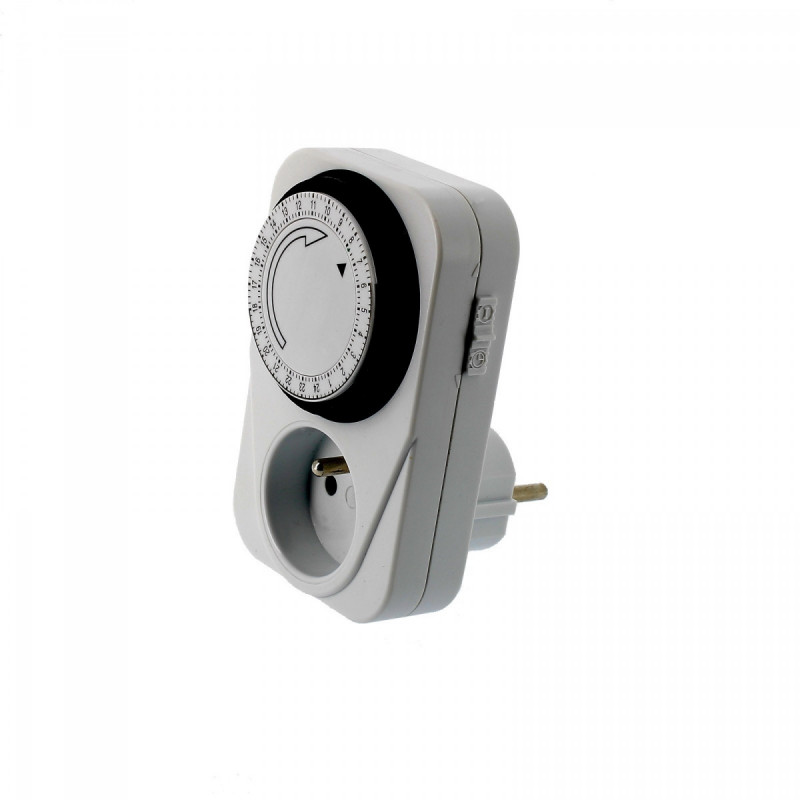 Programmateur à encoches minuteur 24H - 16A Programmateur à encoches minuteur 24H - 16A