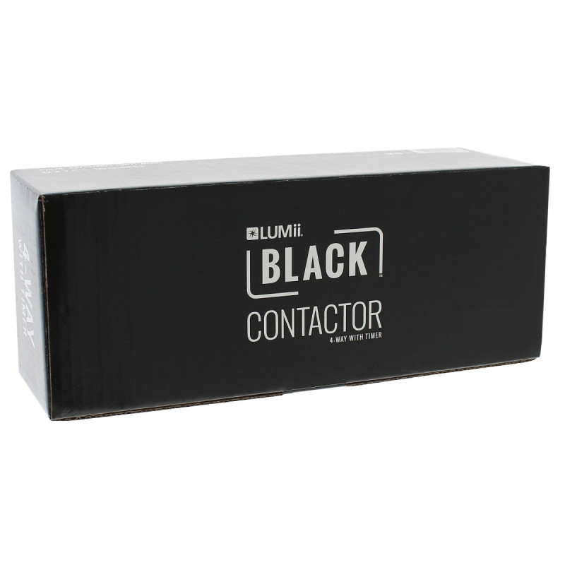 Minuteur lumii black contactor 4 x 400 ou 600W Minuteur lumii black contactor 4 x 400 ou 600W