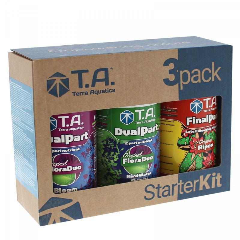 Starter kit Dualpart eau dure terra aquatica Starter kit Dualpart eau dure terra aquatica