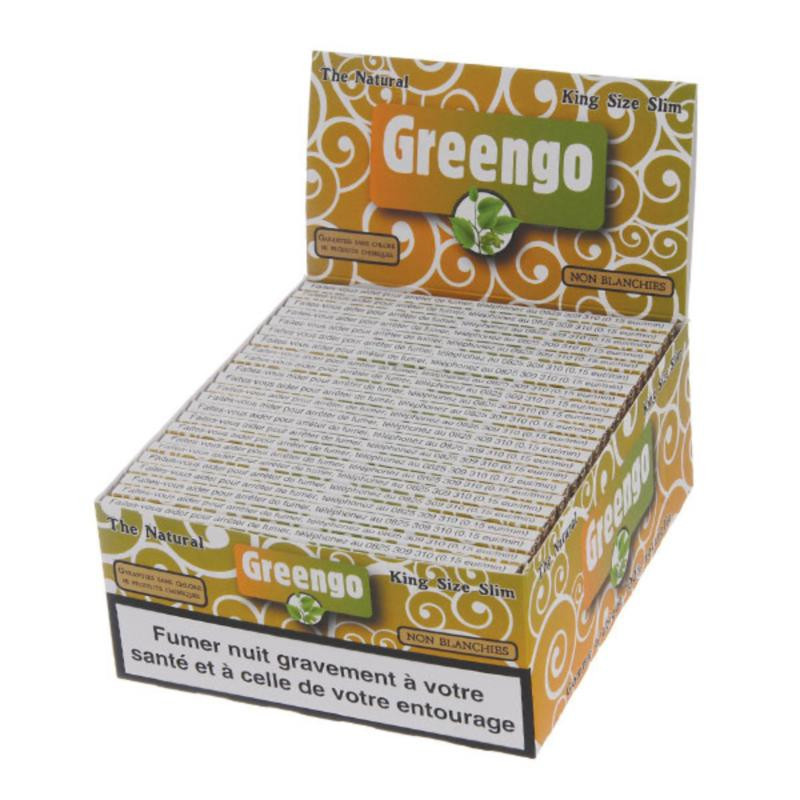 Feuilles à rouler Greengo king size slim Feuilles à rouler Greengo king size slim
