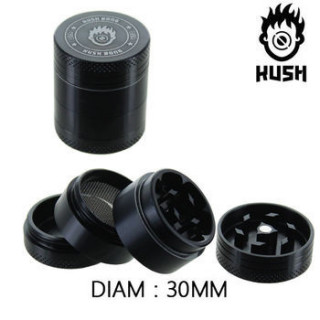 Grinder Kush Argos 30mm 4 parties Noir