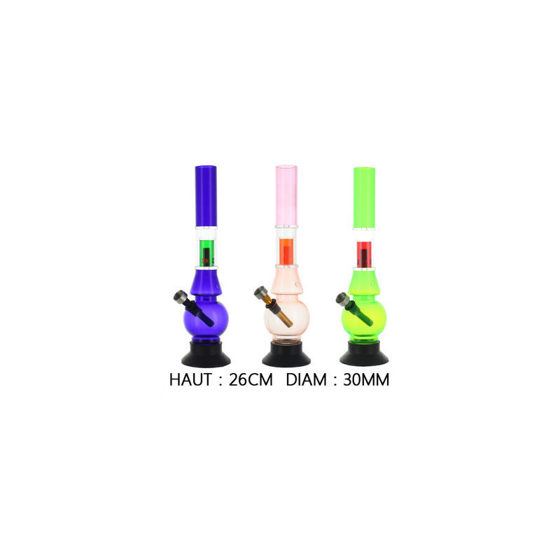 Bang acrylique Perco 26cm - Couleurs diverses Bang acrylique Perco 26cm - Couleurs diverses