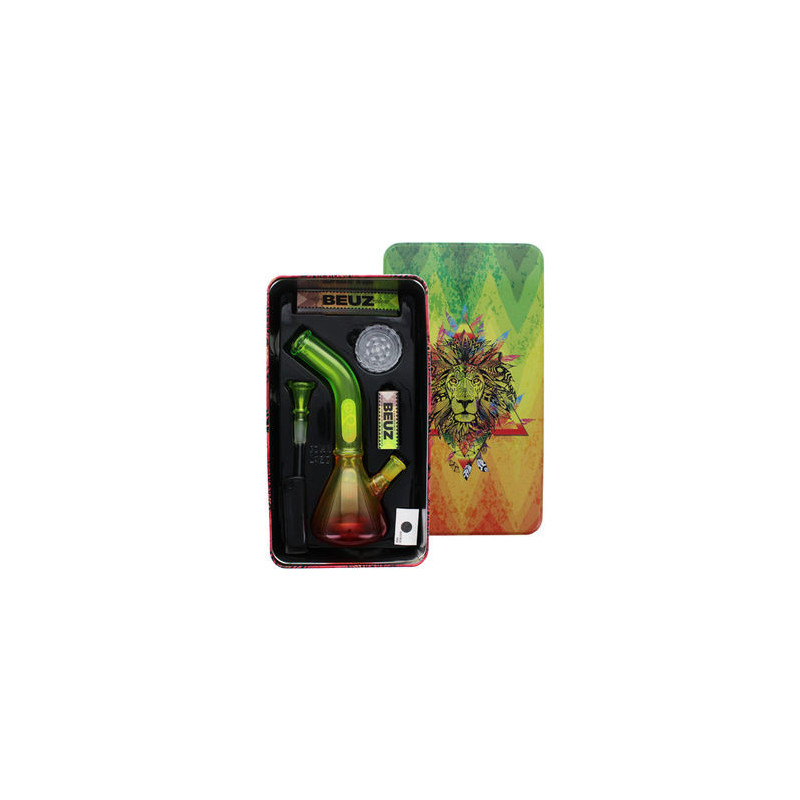 Coffret Bang en verre Rasta Coffret Bang en verre Rasta