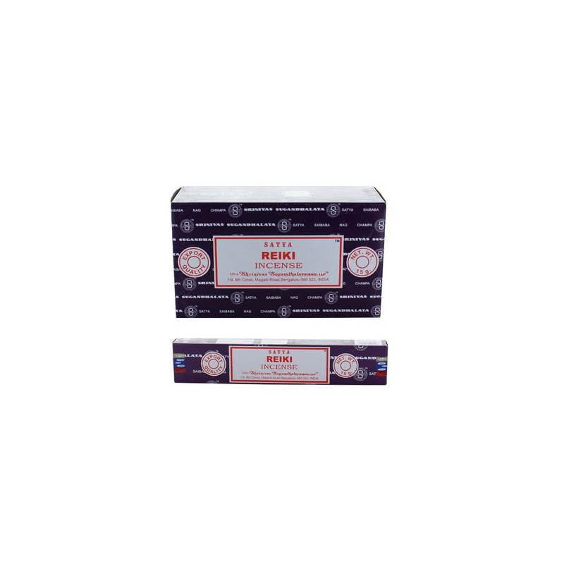 Encens indien bâtons Reiki - paquet de 15gr Encens indien bâtons Reiki - paquet de 15gr