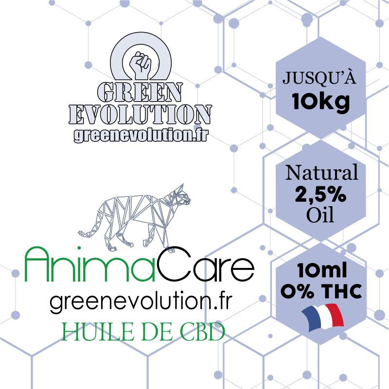 Huile de CBD - Animacare - Green evolution Huile de CBD - Animacare - Green evolution