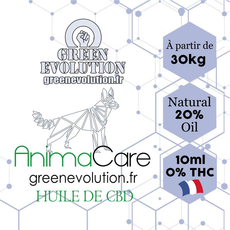 Huile de CBD - Animacare - Green evolution Huile de CBD - Animacare - Green evolution