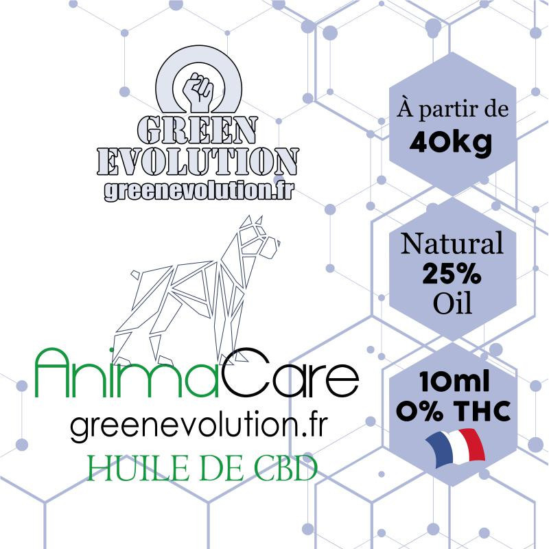 Huile de CBD - Animacare - Green evolution Huile de CBD - Animacare - Green evolution