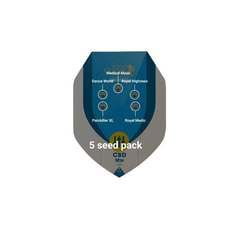 CBD Mix - Féminisée - Royal Queen Seeds - Graines de Collection CBD Mix - Féminisée - Royal Queen Seeds - Graines de Collection