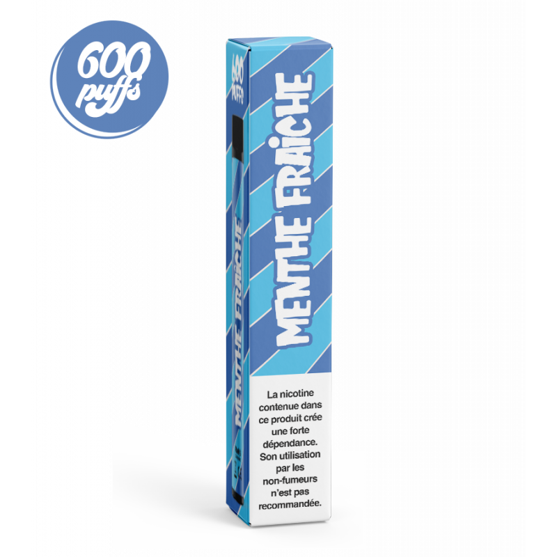 Wpuff Menthe Fraiche - Nicotine 0 - 0,9% - Puff Wpuff Menthe Fraiche - Nicotine 0 - 0,9% - Puff