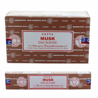 Encens indien Satya Musk sachet de 15gr