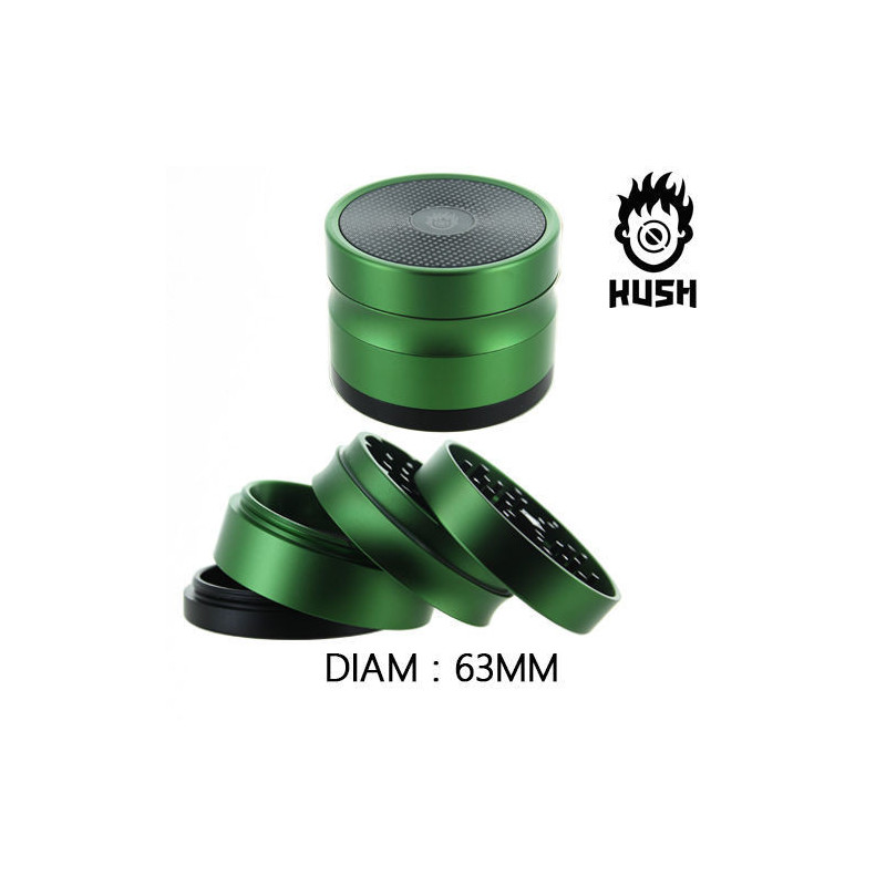 Grinder " Borealis" Alu 4 parties - Kush