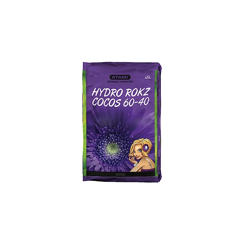 Billes d'argiles - Hydro Rokz Coco - Sac de 45 litres - Atami
