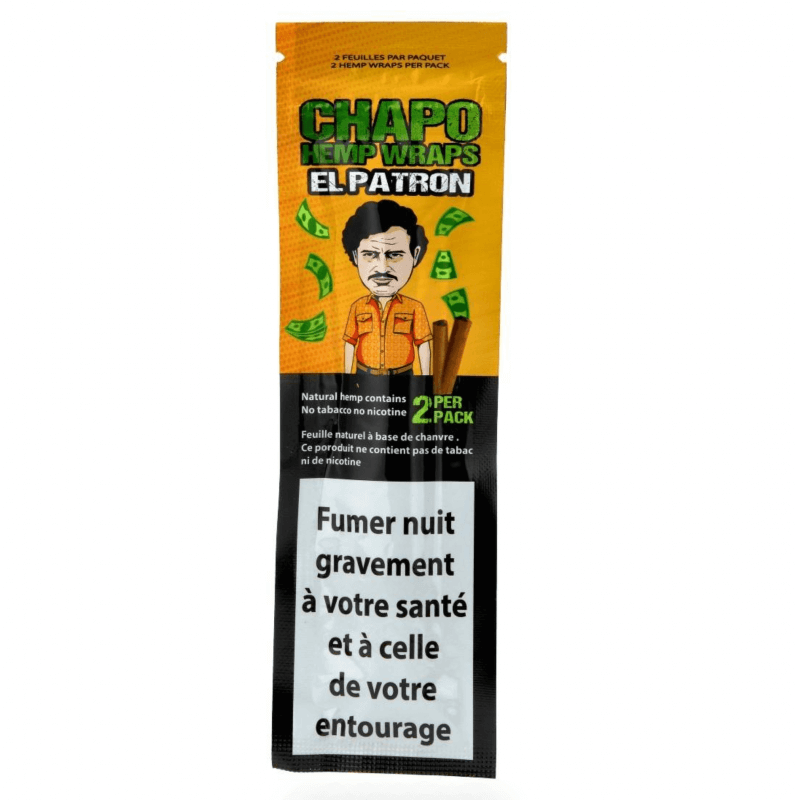 Blunt Hemp Wrap "El Patron" - Chapo Blunt Hemp Wrap "El Patron" - Chapo