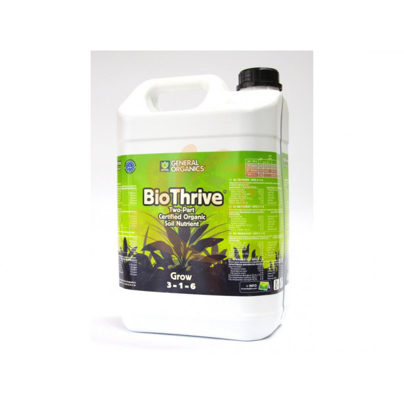 Go BioThrive - GHE - 5 litres Go BioThrive - GHE - 5 litres