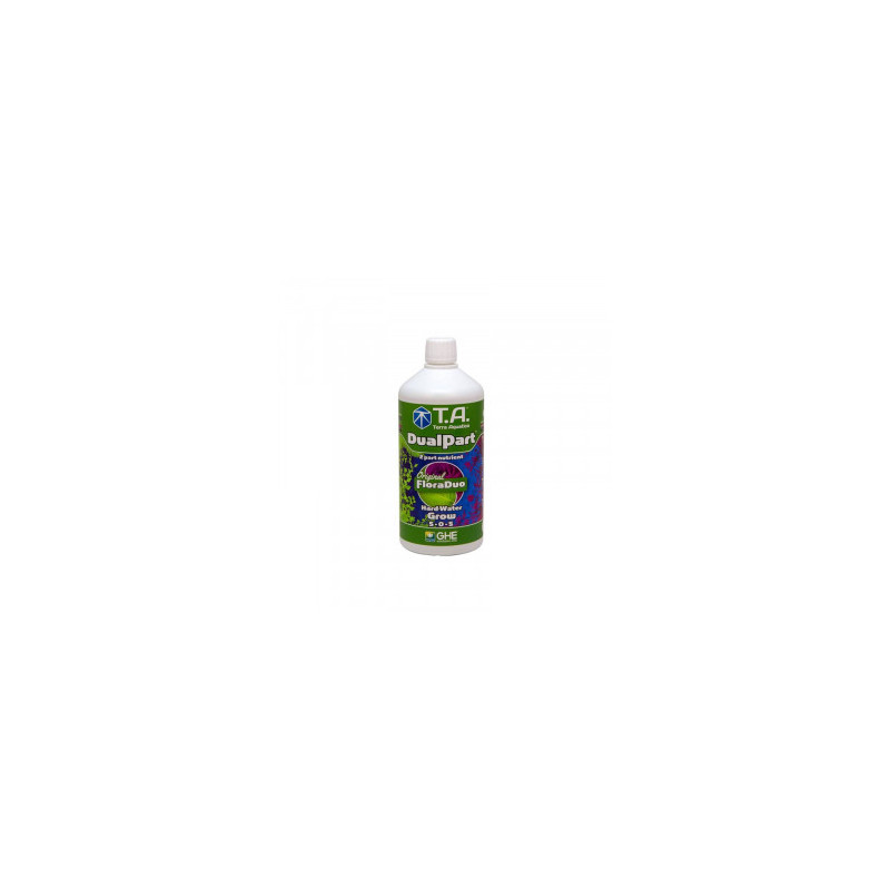 Dualpart Grow ( flora duo ) 500 ml eau dure - Terra Aquatica Dualpart Grow ( flora duo ) 500 ml eau dure - Terra Aquatica