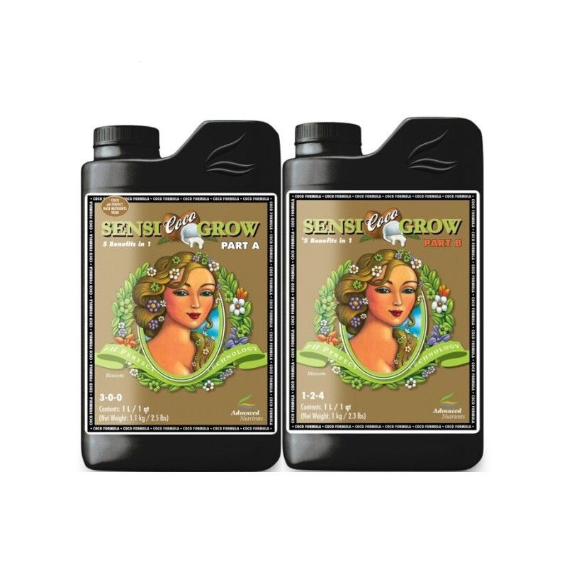 PH Perfect - Sensi Coco Grow A + B - Advanced Nutrients PH Perfect - Sensi Coco Grow A + B - Advanced Nutrients