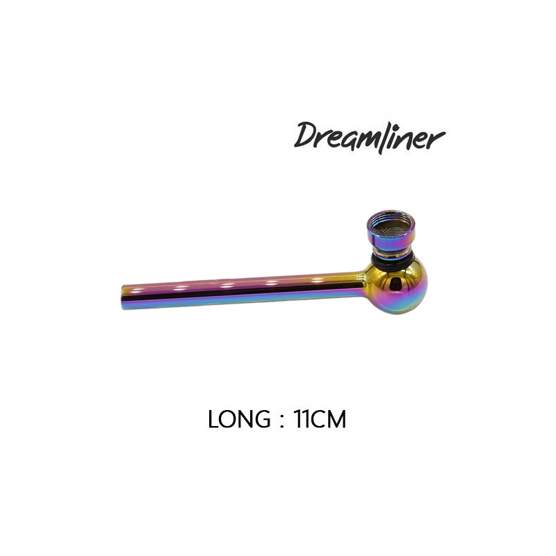 Pipe en verre arc-en-ciel - "Rainbow" - 12,5 cm Pipe en verre arc-en-ciel - "Rainbow" - 12,5 cm