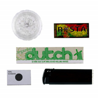 Coffret Bang en verre Rasta - ROOTS.FR