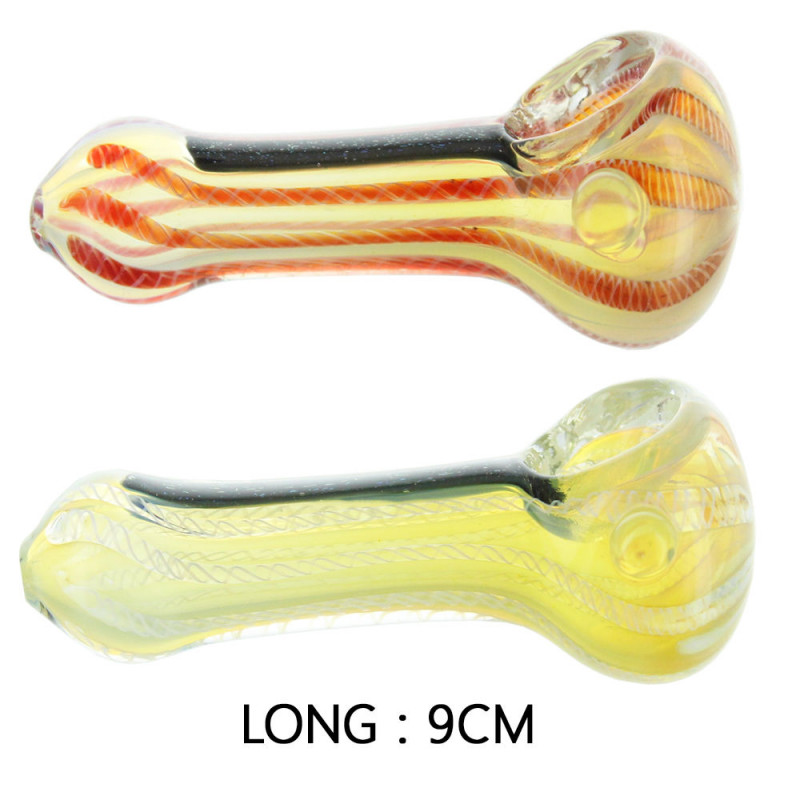 Pipe en Verre Coloré - GP-484 - 9cm Pipe en Verre Coloré - GP-484 - 9cm