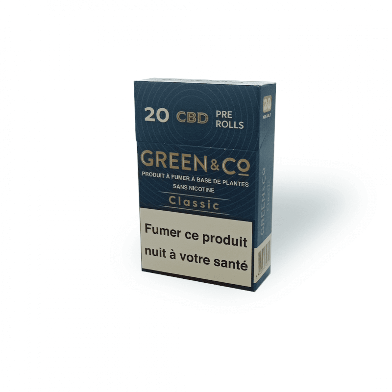 Cigarettes CBD - Classic - Green&Co 3 Cigarettes CBD - Classic - Green&Co 3