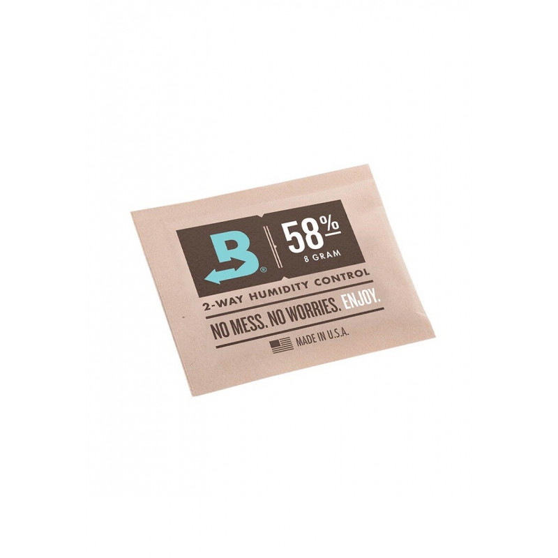 Régulateur d'humidité 58% - Sachet de 8g - Boveda Régulateur d'humidité 58% - Sachet de 8g - Boveda