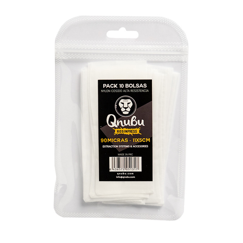 10 Sachets en Nylon pour extractions - 11x 5 cm - 90μm - Qnubu 10 Sachets en Nylon pour extractions - 11x 5 cm - 90μm - Qnubu
