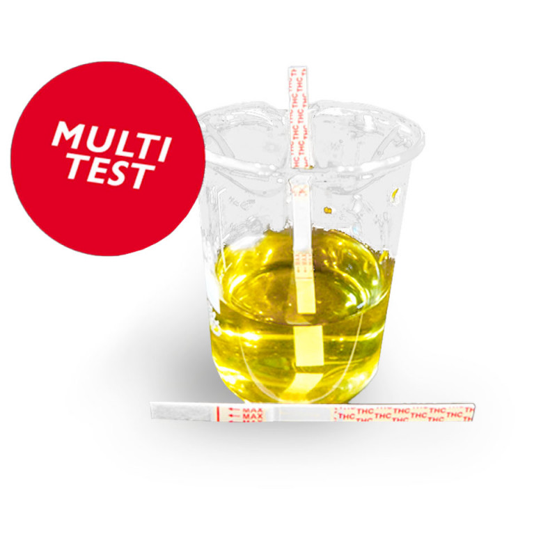 Test Urine Multi-Drogue - THC, AMP et COC - CleanU Test Urine Multi-Drogue - THC, AMP et COC - CleanU