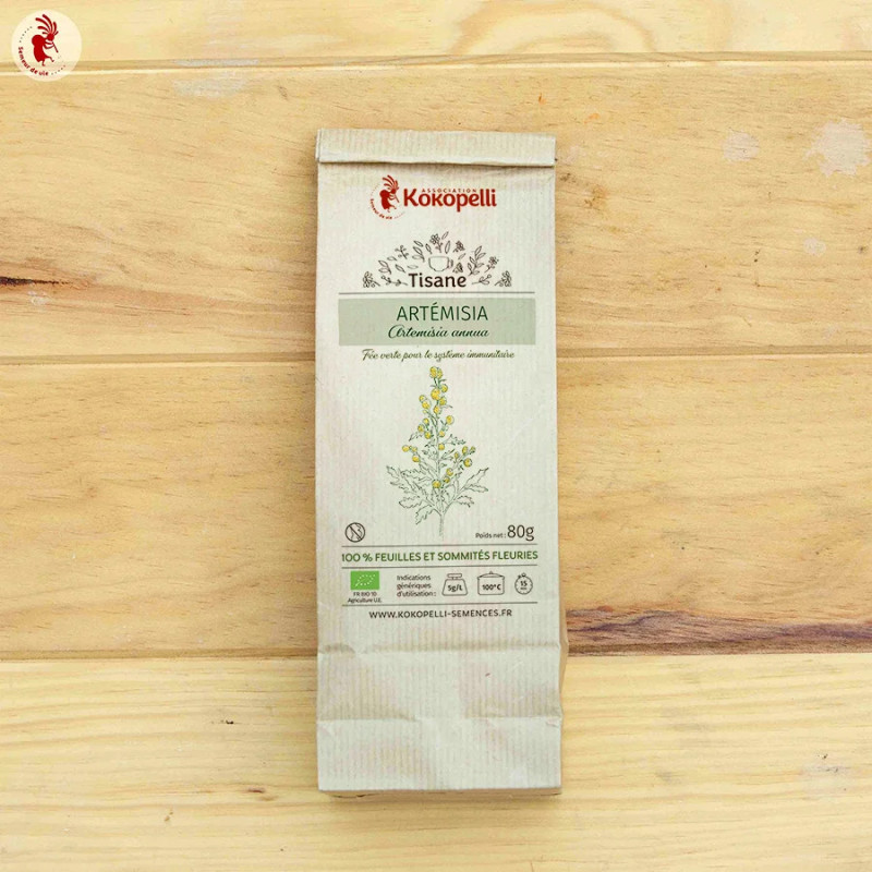 Tisane d'artemisia annua - Sachet de 80g Tisane d'artemisia annua - Sachet de 80g