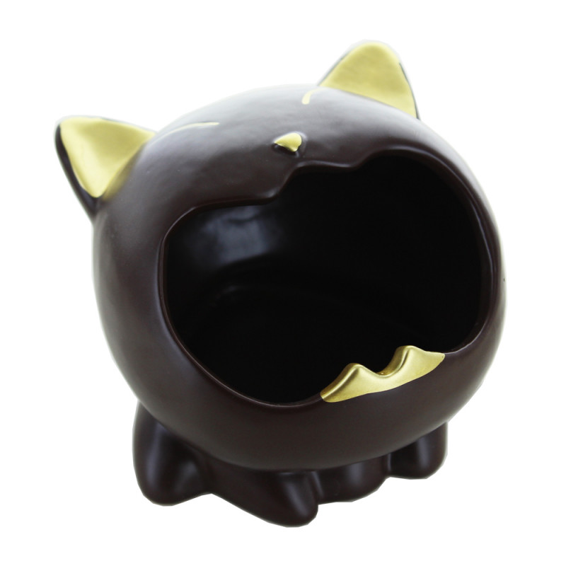Cendrier Chat Marron - Céramique Cendrier Chat Marron - Céramique
