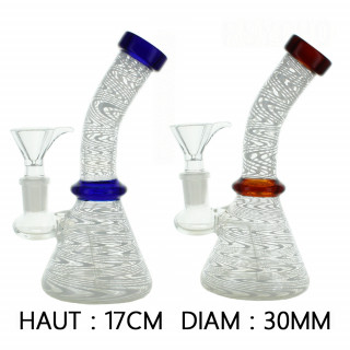 Bang Verre Zebra PGWP-673 - 17cm