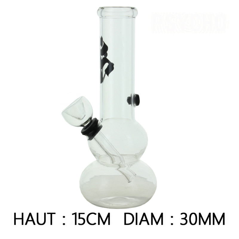 Bang Verre Arrondi "Om" - 15cm Bang Verre Arrondi "Om" - 15cm