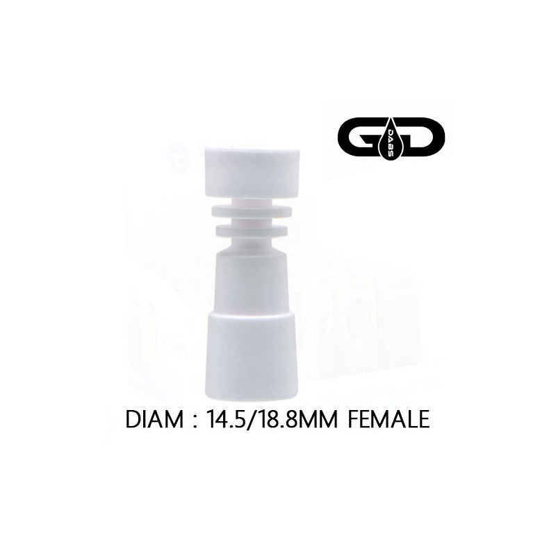 Douille Clou en Céramique Female - 14.5/18.8mm Douille Clou en Céramique Female - 14.5/18.8mm